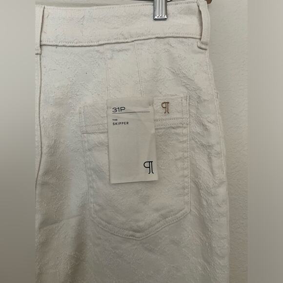 NWT Anthropologie The Skipper High-Rise Crop Wide-Leg Jeans by Pilcro Size 31P - Picture 11 of 15